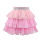 Pink Ombré Tiered Skirt