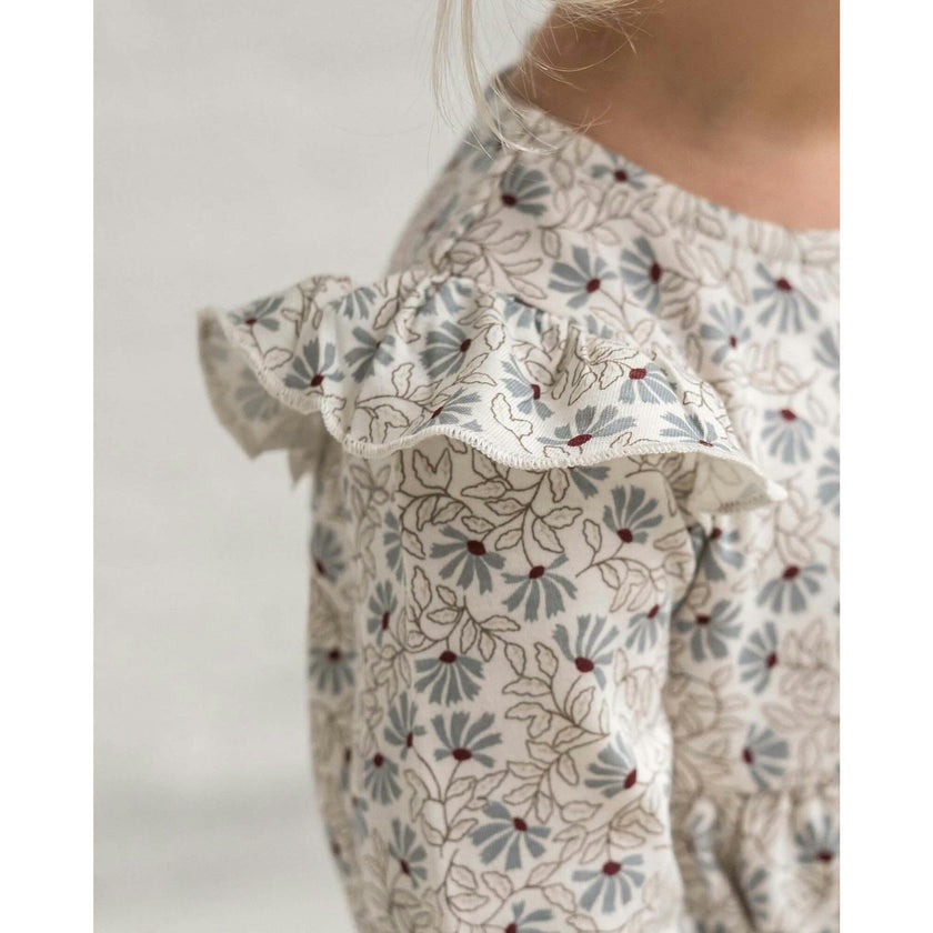 Mika Armhole Ruffle Long Sleeve Dress