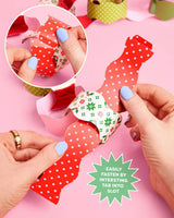Tis the Season Paper Chains - 90 strip holiday garland