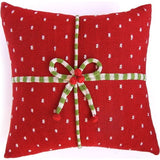 Gift Candy Stripe with Dots Pillow