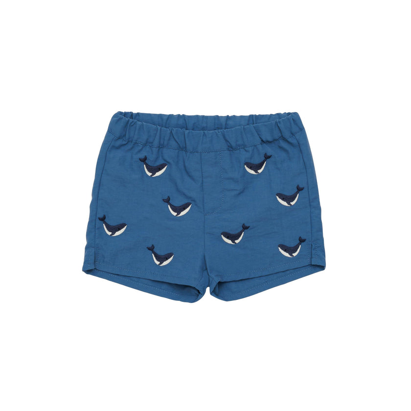 Wangu Swim Shorts | Whales | Royal Blue
