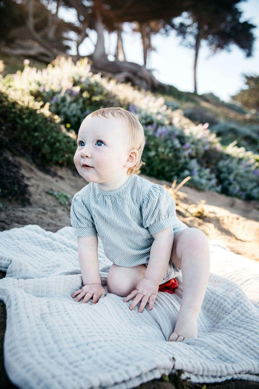 Organic Cotton Bubble Romper