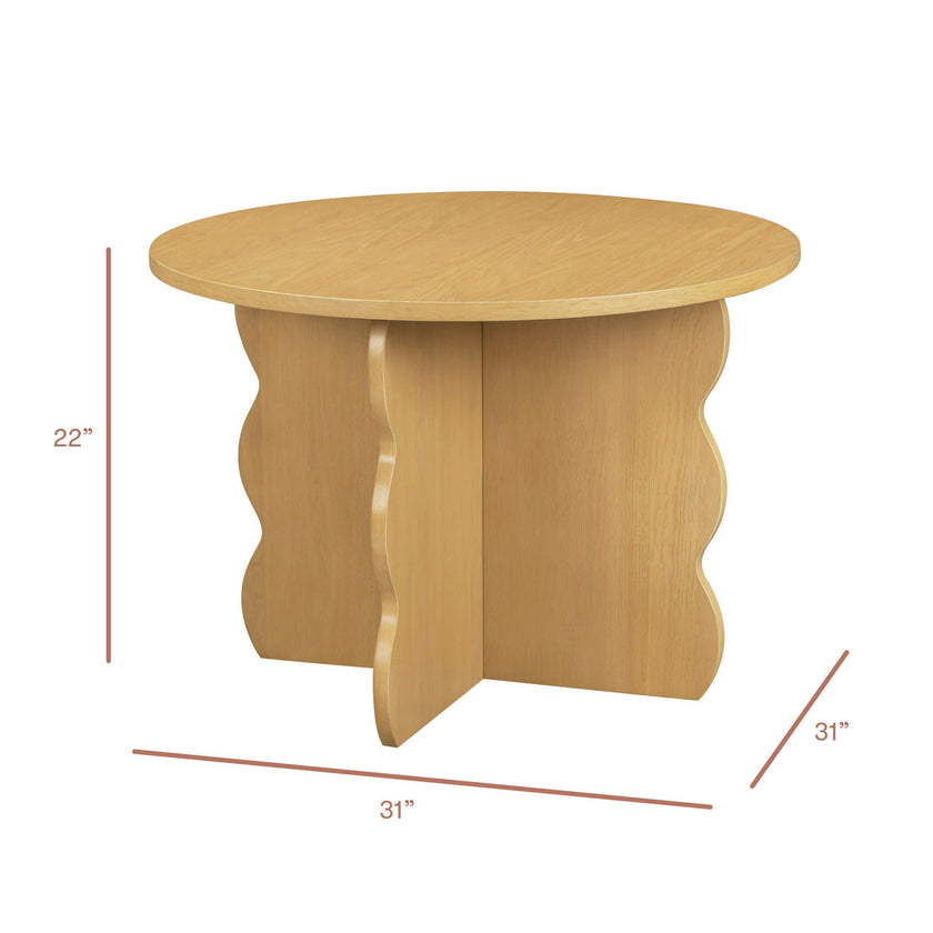 Babyletto Kids Ripple Play Table & Chairs Set