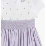 Rose Hand Smocked Dress in Lemon