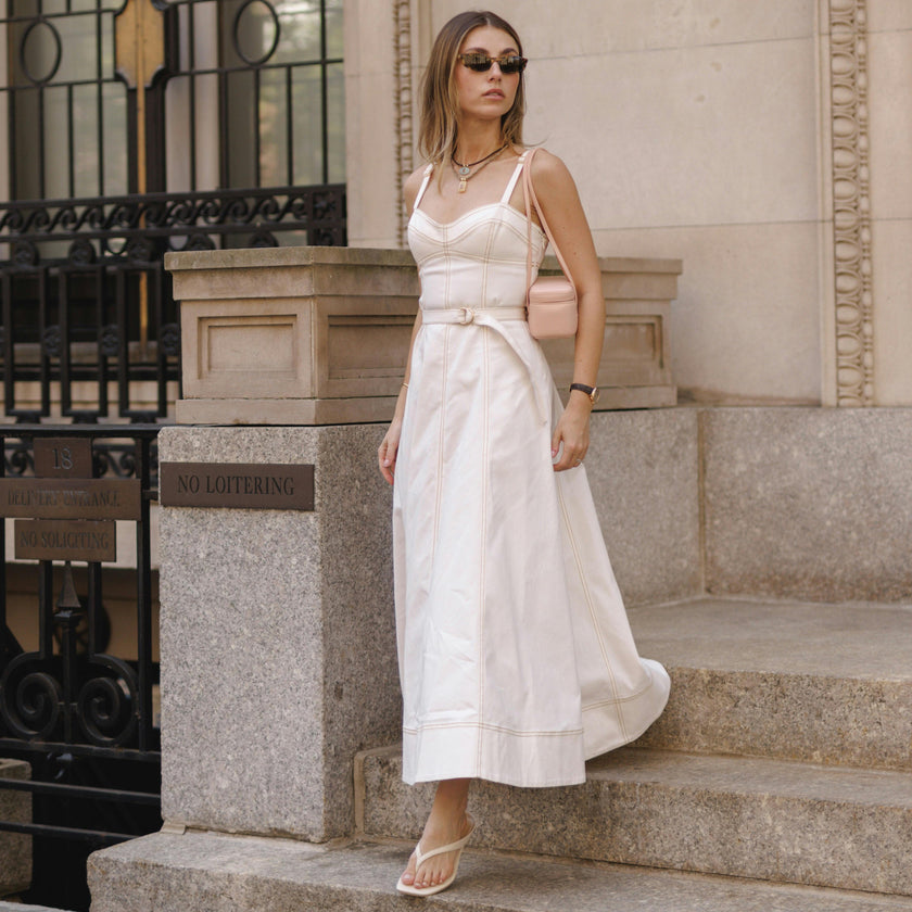 The Fiona Dress - Off White