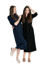 Oversized Terry Midi Robe
