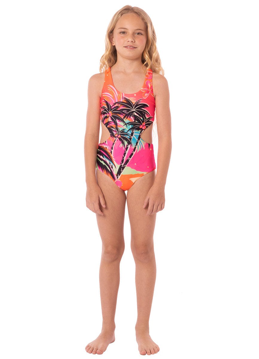Maaji Electric Sunrise Aurorally Girls One Piece