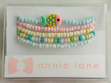 Beaded Bracelets - Tropical Fish Pastels
