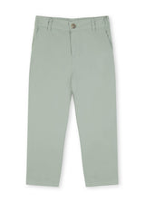 Grey Green Lightweight Chino Trousers