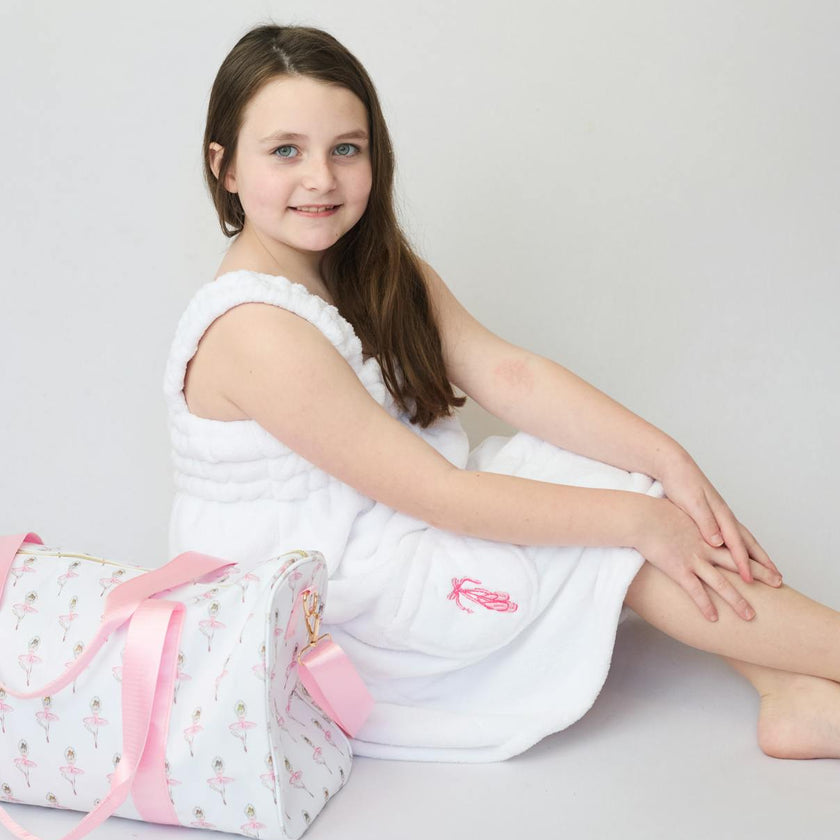 Terry Cloth Bath Robe - Ballet