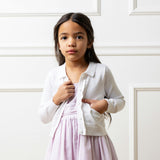 Organic Scallop Edge Cardigan