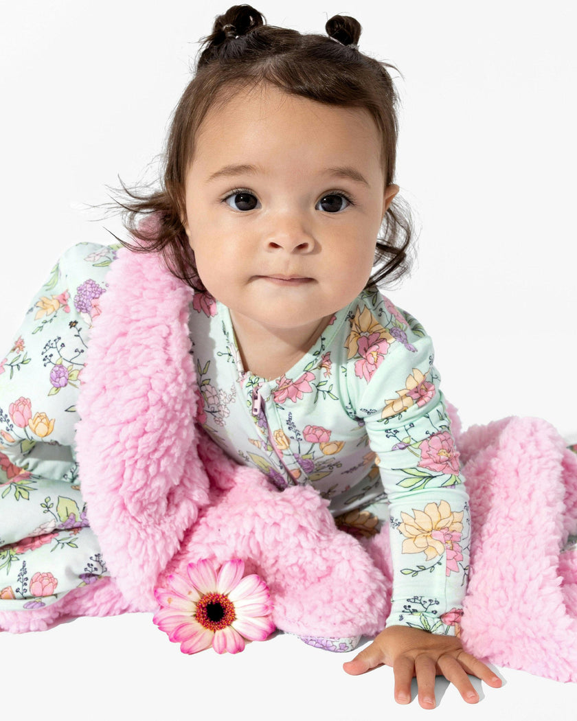 Petals & Posies Bamboo Blanket