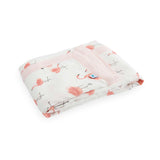 Deluxe Muslin Baby Quilt - Pink Ladies