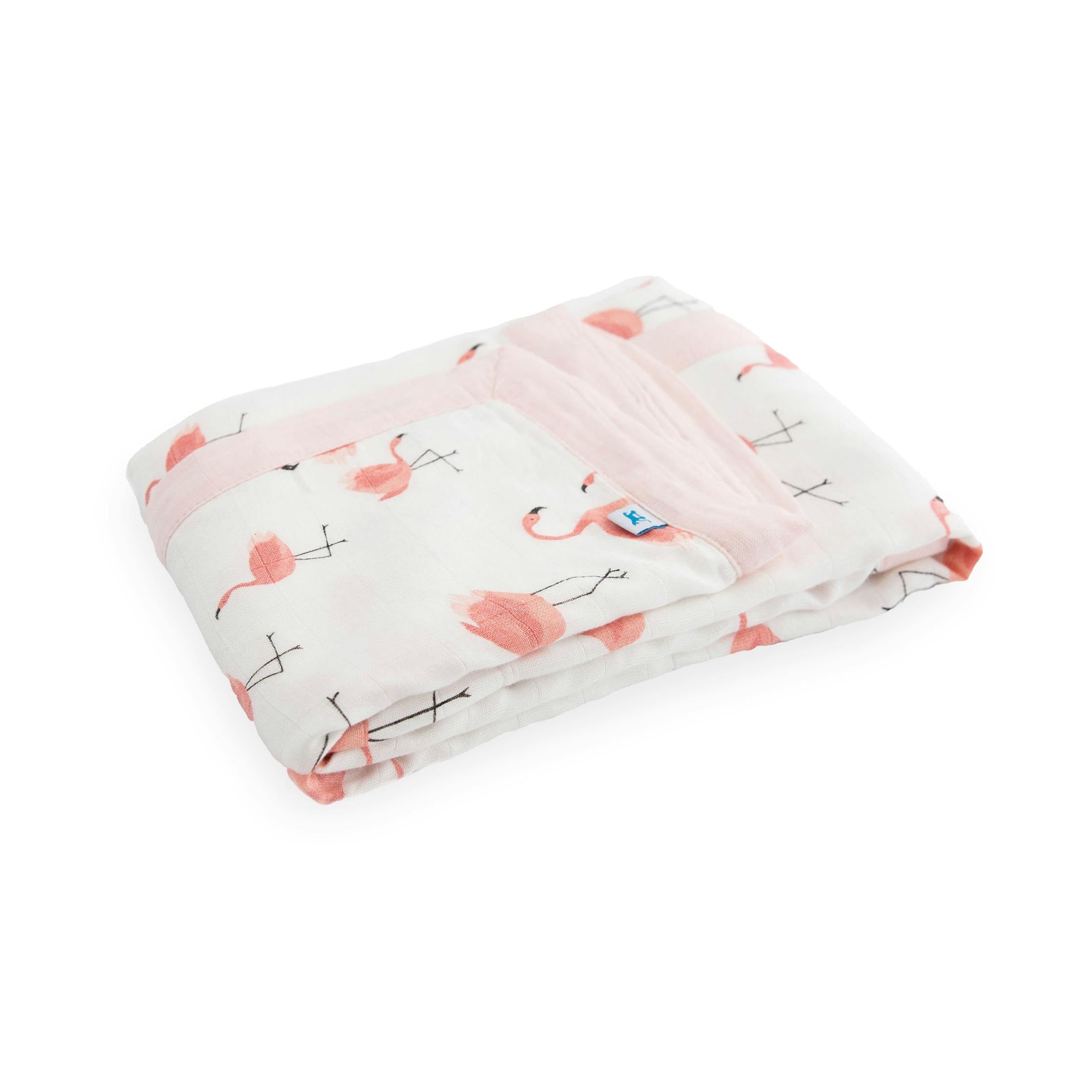 Deluxe Muslin Baby Quilt - Pink Ladies