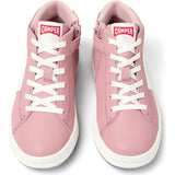 Kids Runner Four Velcro Strap Sneakers, Pink