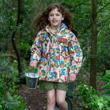 Flora and Fauna Waterproof Raincoat, Multi