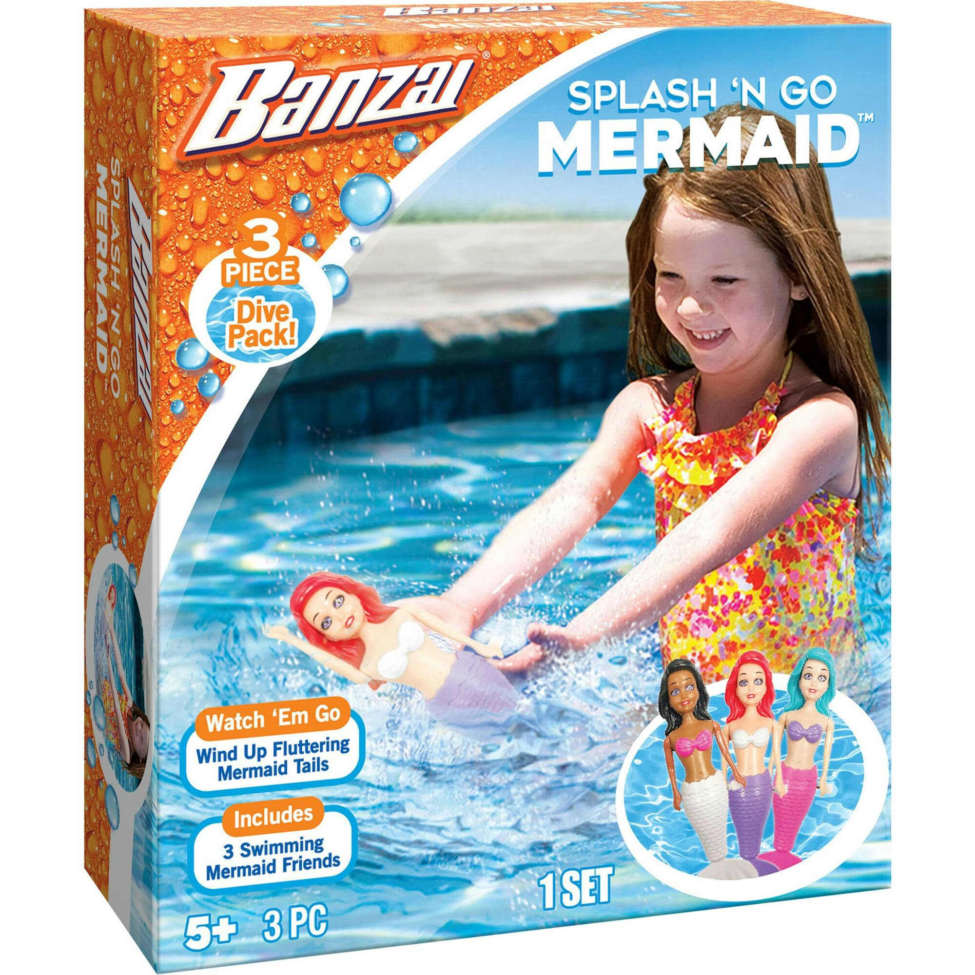 Splash 'N Go Mermaid Water/Pool Toy Dive Set- 3 Pack