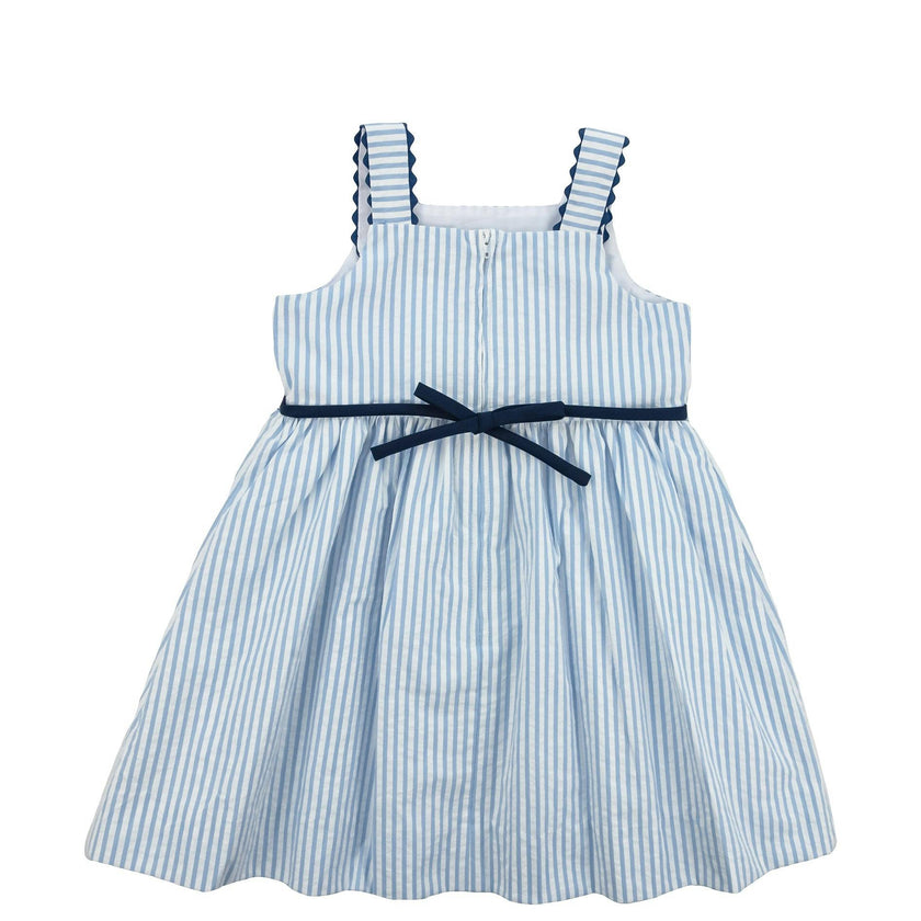 Seersucker Dress With Popsicles
