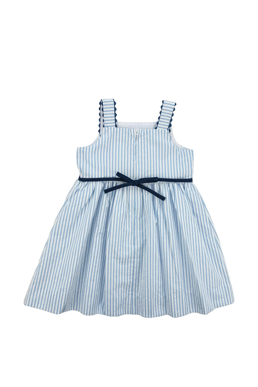 Seersucker Dress With Popsicles