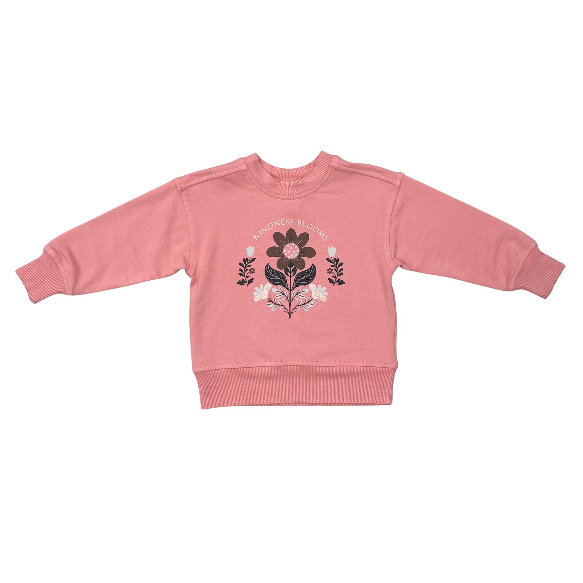 Boxy Sweatshirt in Kindness Blooms