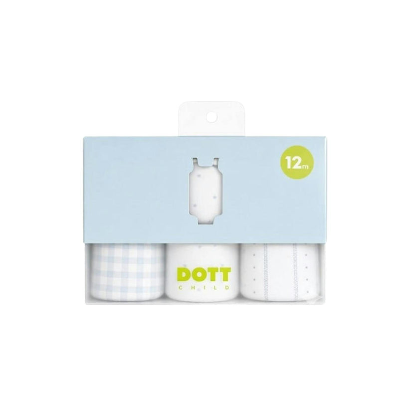 Baby Boy Sleeveless 3pc Onesie Set