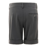 Gray Athleisure Shorts