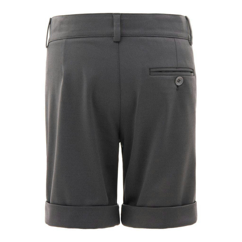 Gray Athleisure Shorts