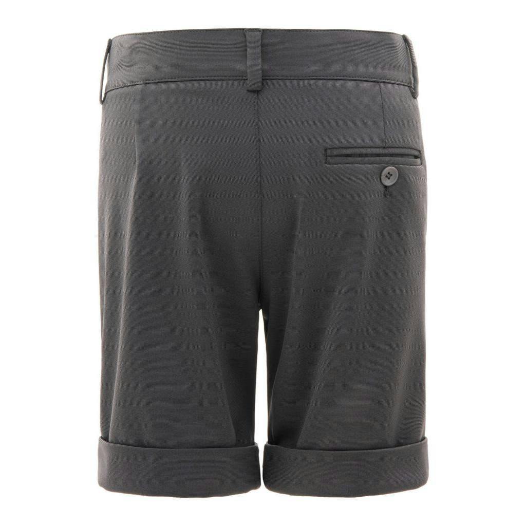 Gray Athleisure Shorts