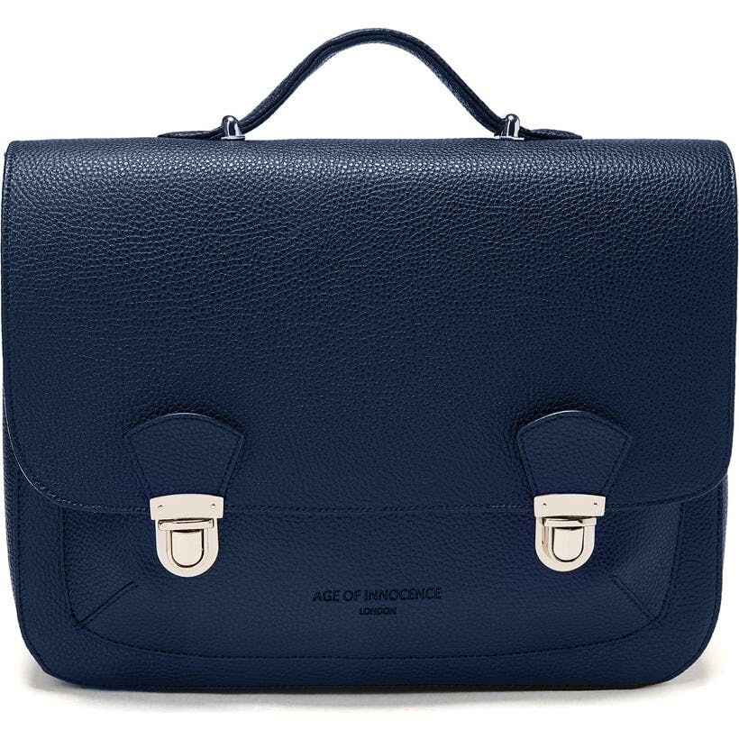 Boston Leather School Bag