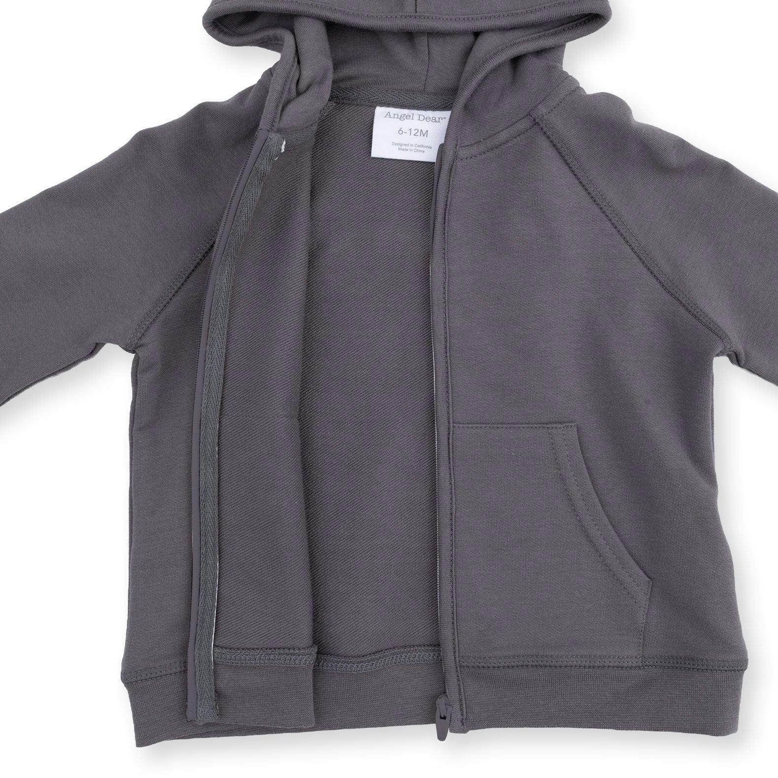 Solid Castlerock - Zip Hoodie