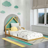 Casita House Twin Floor Bed