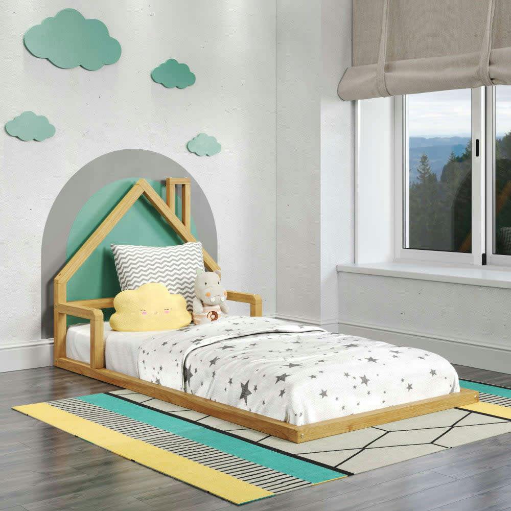 Casita House Twin Floor Bed