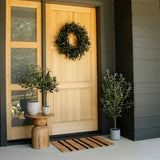 30" Artificial Olive Leaf Wreath