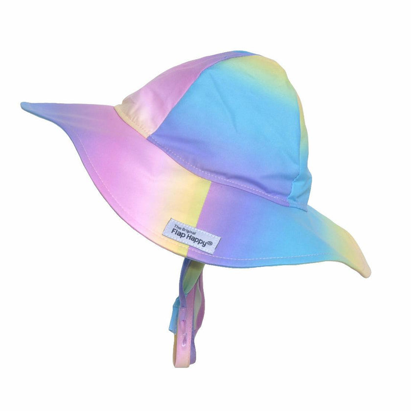 UPF 50+ Floppy Hats - Rainbow Ombre