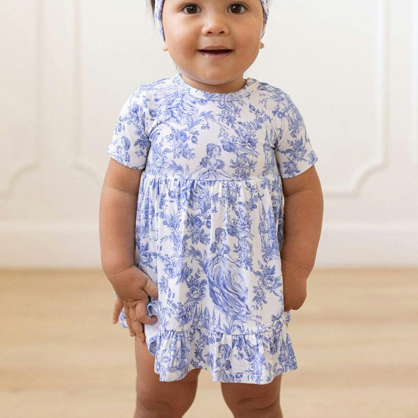 Briar Ruffled Twirl Bodysuit Dress