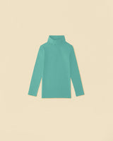 Essential Turtleneck in Faded Pine