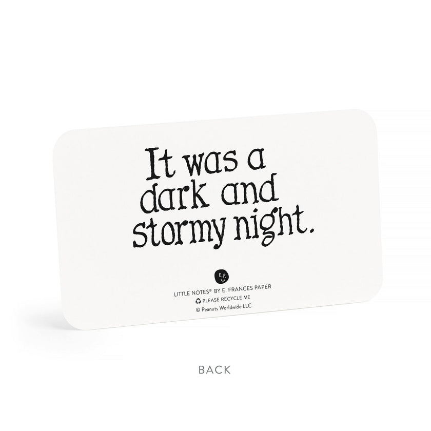 E. Frances x Peanuts® Snoopy Typing Little Notes®