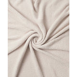 Fuzzy Cushy Ribbed Blanket