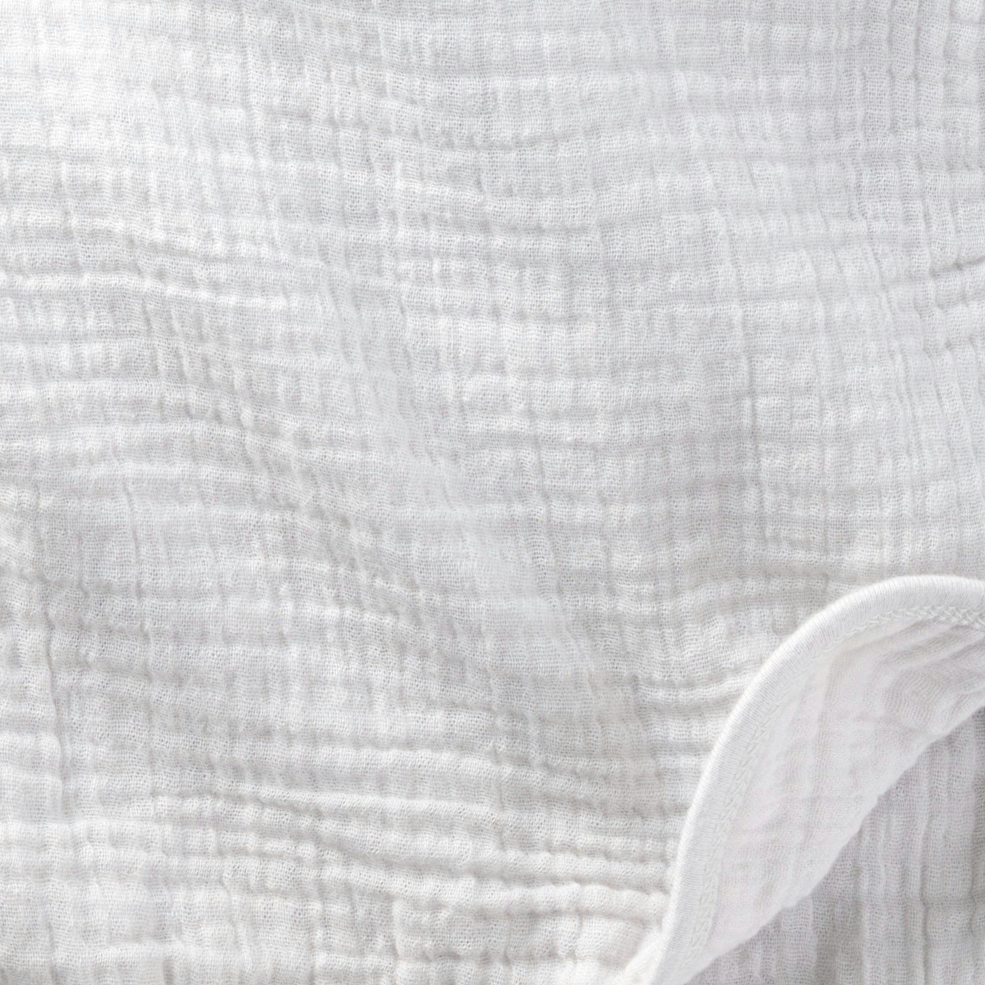 RILEY 5-Pack Crinkle Muslin Burp Cloths
