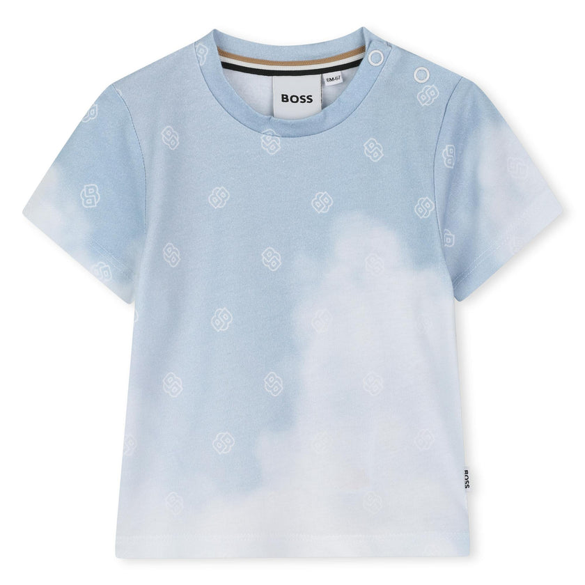 Persian Blue Sky Patterned T-Shirt