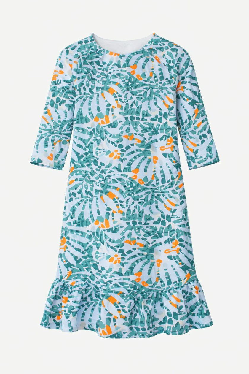 Printed Swim Dress