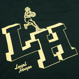Pine Green LH Block Tee