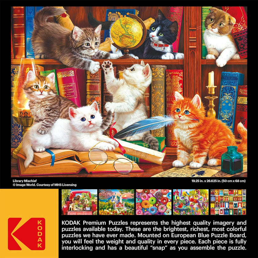RoseArt: Library Mischief - 1000 Piece Puzzle