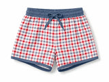 Knox Swim Short - Heritage Gingham