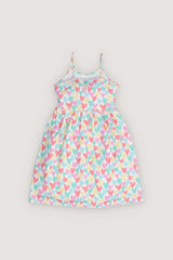 Anis Dress Hearts Print