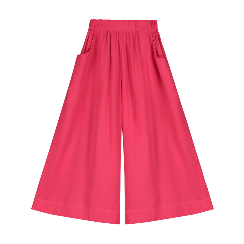 Origami Wide Pants Fuchsia