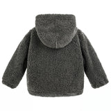 Gray Zip Fleece Jacket