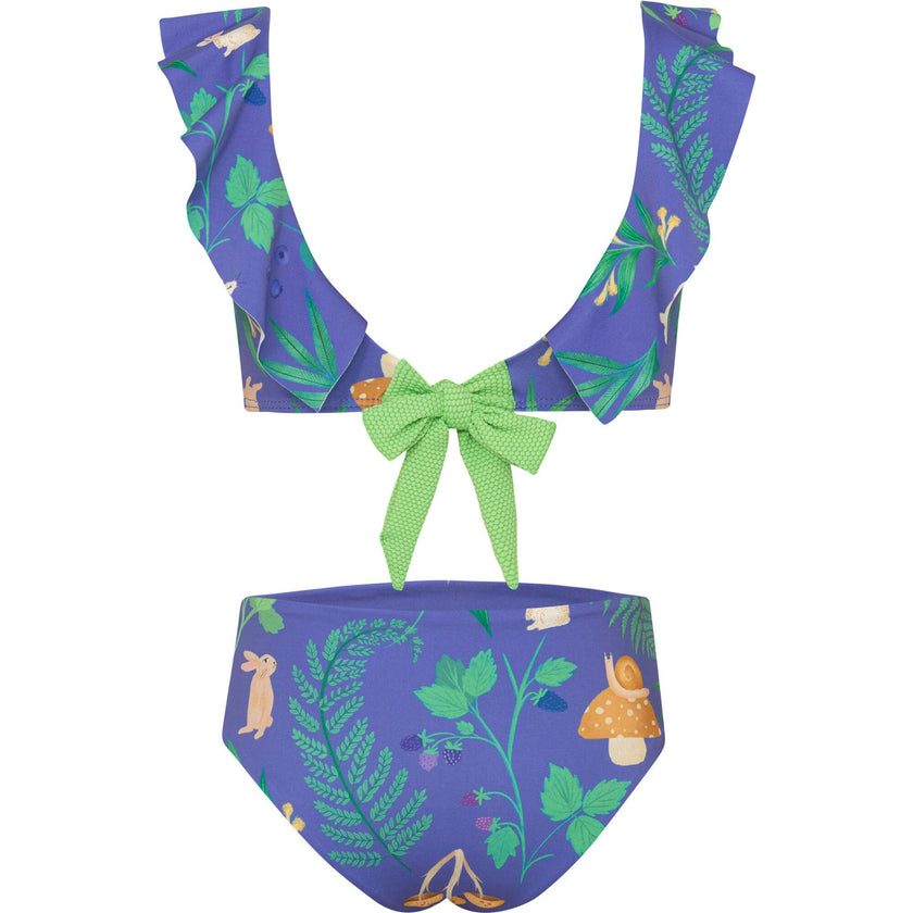 BOSQUE DE CONEJOS AZUL - ILANA BIKINI