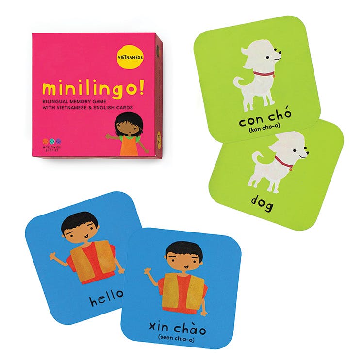 Minilingo, Vietnamese/English Flashcards