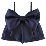 CAROLINE BOSMANS Big Bow Gloss Top